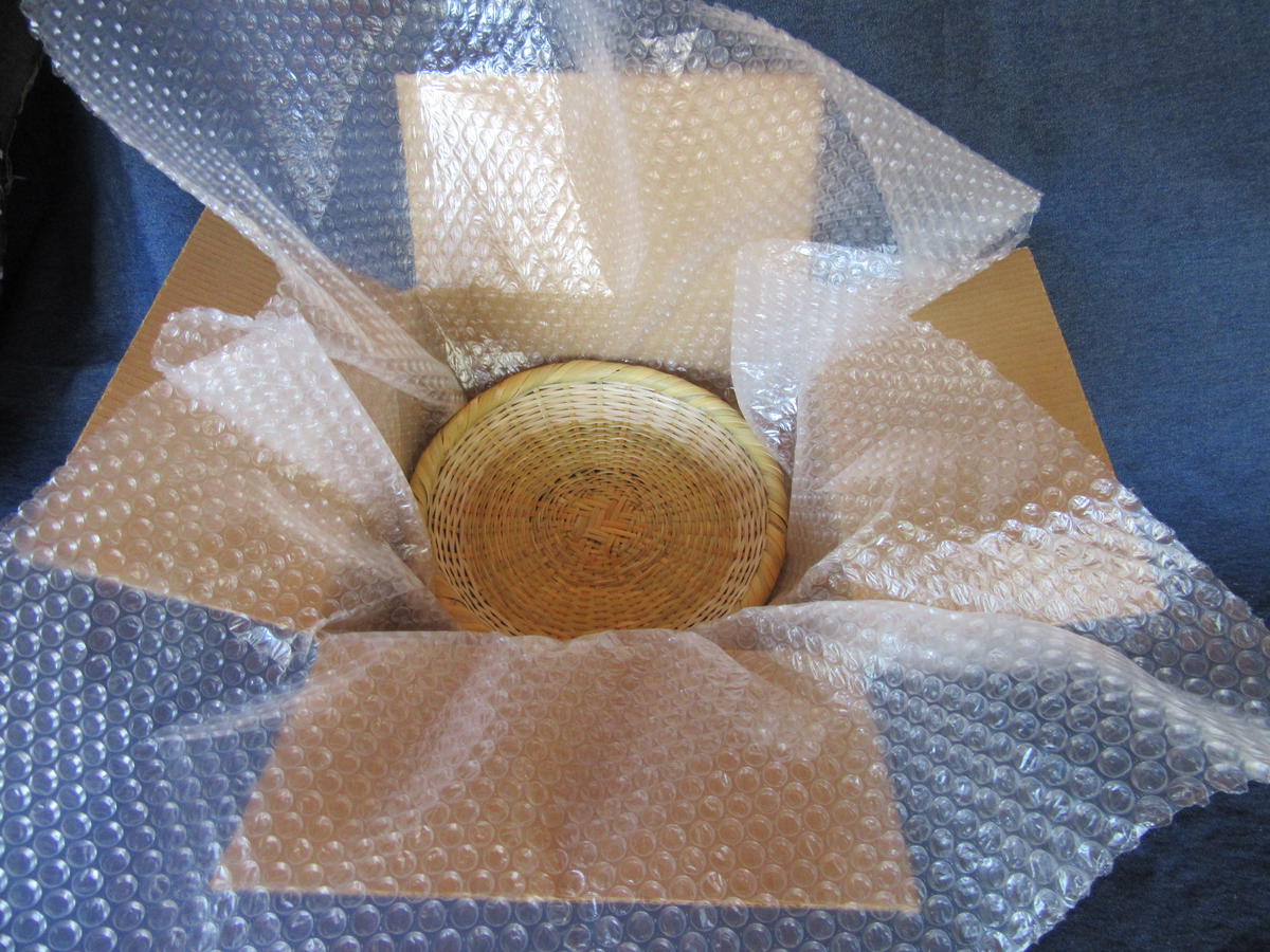 須賀川竹細工【そば皿】 