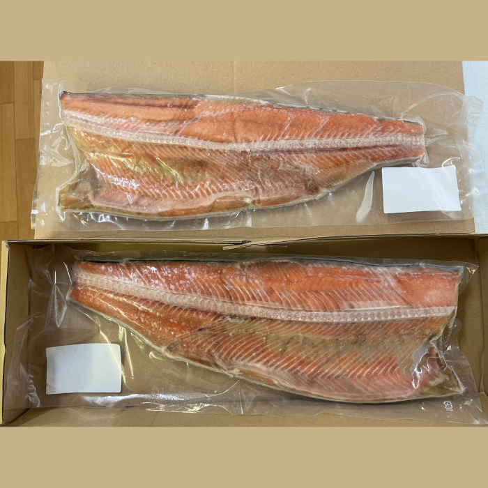 14-132 【年内配送12月8日入金まで】鮭フィ−レ逆塩仕立て within2025