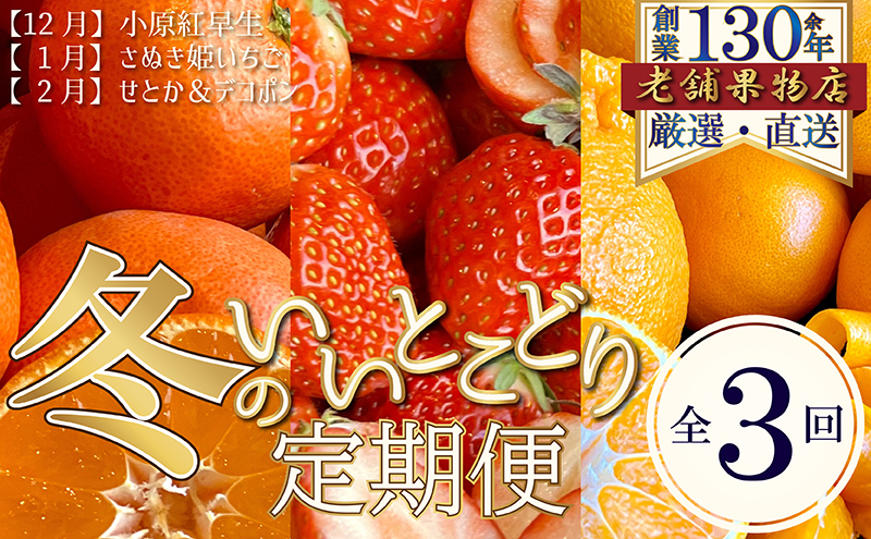【全3回】冬のいいとこどり定期便（12・1