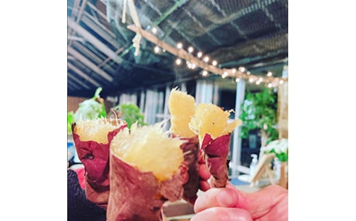 鹿畑ポテト小屋の冷凍焼き芋 2kg 【熟成 貯蔵 贈り物 冷やし焼き芋 冷やし焼きいも 焼芋 焼き芋 焼きいも やきいも さつまいも 紅はるか スイーツ 鹿嶋市 茨城県】（KBR-17）