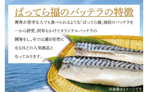 バッテラ5本入 さば 鯖 寿司 ばってら すし 青魚 御祝 美味しい 和食 茨城県 鹿嶋市 魚 さかな 日本食（KCI-5）