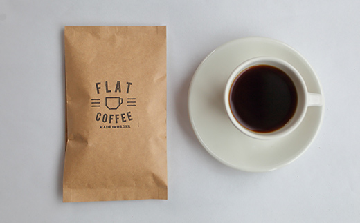 コーヒー豆 100g メガネブレンド FLAT COFFEE 富山県 立山町 お歳暮 お中元 F6T-745