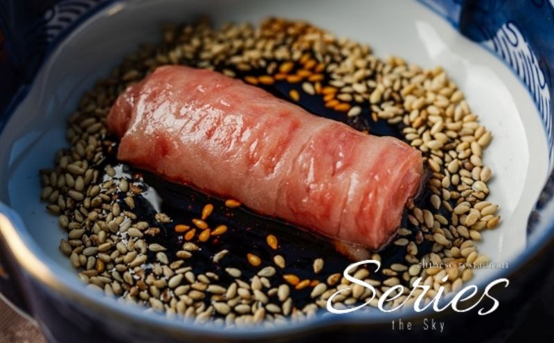 食事券 東京 “山形牛サーロインのよだれ牛”が入ったシグネチャーコース ペア お食事券 Series the Sky レストラン ランチ  山形牛  食事 チケット  レストラン食事券 商品券