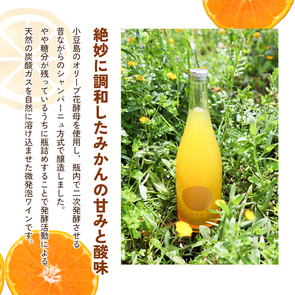 【 小豆島 】文次郎農園 小豆島100％ みかんのわいん飲み比べセット お酒 酒 ワイン みかん 蜜柑 ミカン 温州みかん 香川 香川県 土庄 土庄町