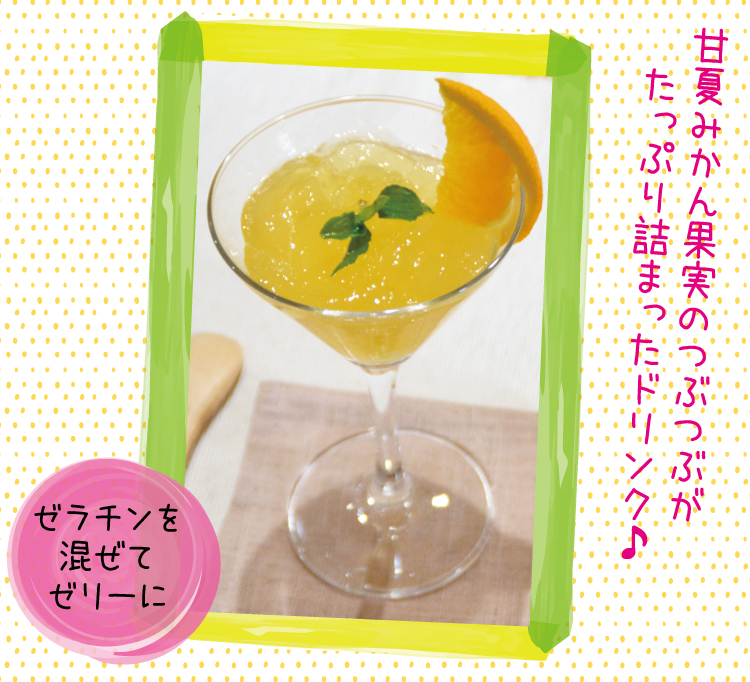 AB018つぶ甘夏みかんドリンクセット / 長崎県島原市 | セゾンの