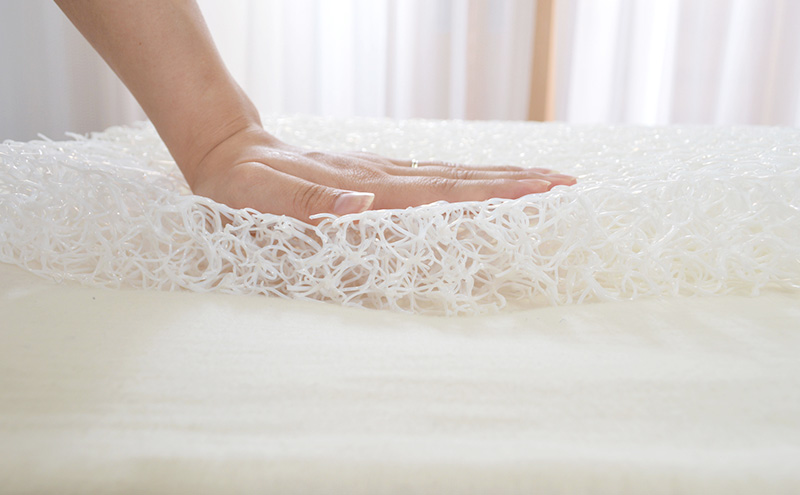 ブレスエアー＆ダブルラッセル　シートクッション