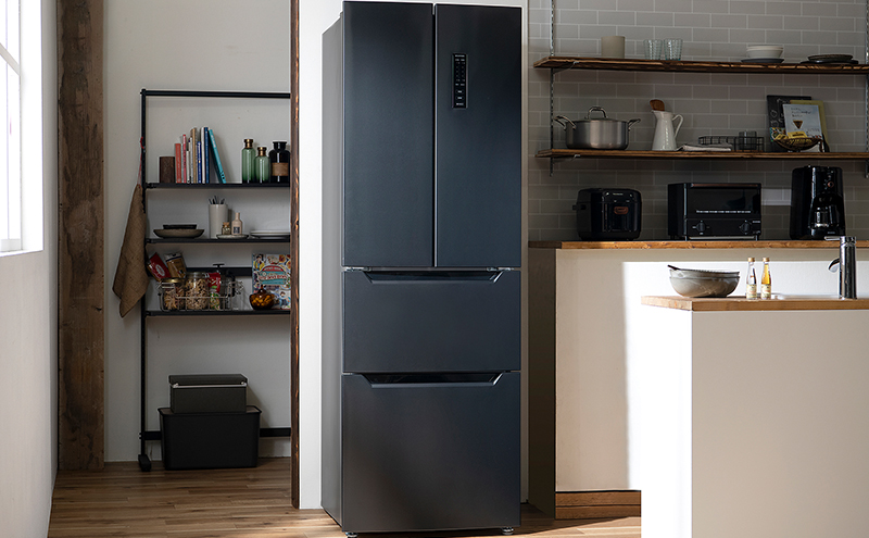 冷蔵庫 320L 大型 ファン式 冷凍冷蔵庫 IRSN-32A-B アイリス