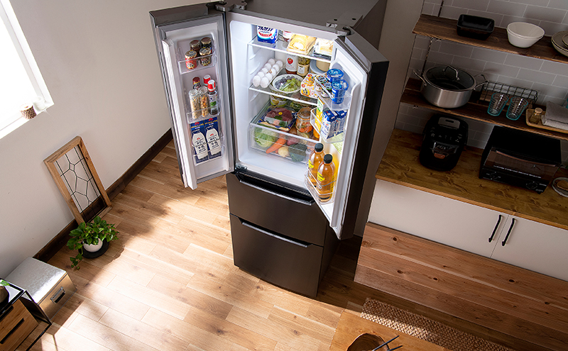 冷蔵庫 320L 大型 ファン式 冷凍冷蔵庫 IRSN-32A-B アイリスオーヤマ 家電 自動霜取り 霜取り 霜取り不要 冷凍庫 フレンチドア 観音開き 大容量 省エネ 冷蔵保存 冷凍保存 冷蔵 冷凍 ストッカー 電化製品 アイリス 宮城 宮城県 大河原町