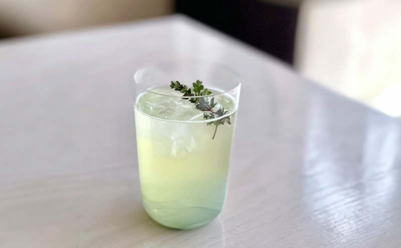 モルビ　グラスL 2色アソート（オパールブルーグレー・モカ） 