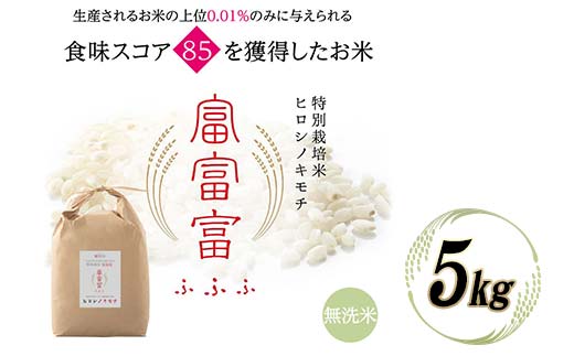 ≪先行予約≫富山県ブランド米 富富富 5kg 無洗米 陽咲玲 富山県 立山町 F6T-832