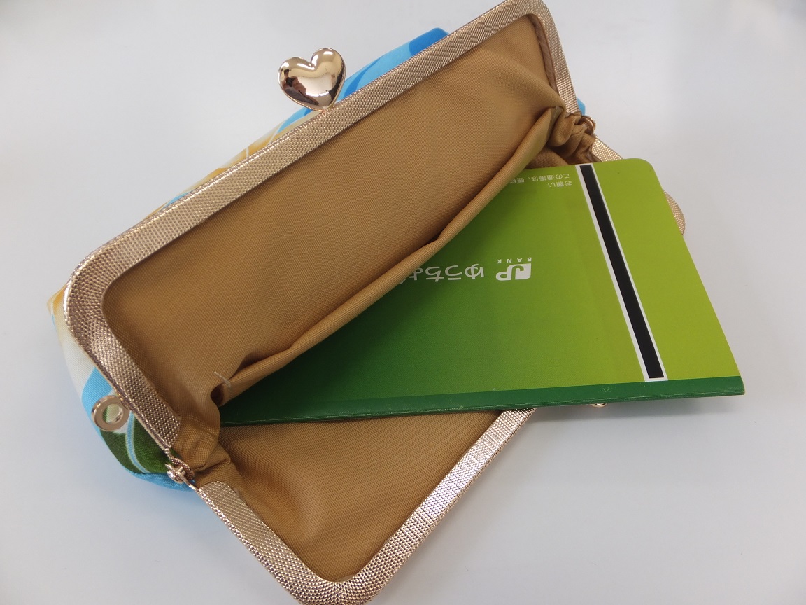 MAHALOオリジナルがま口(通帳ケース) （KS-11）