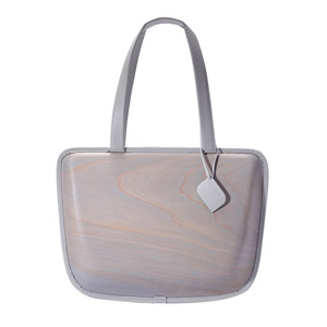 monacca-bag/Leaf ashグレー