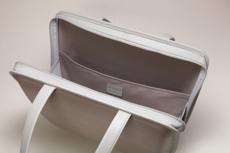 monacca-bag/Leaf ashグレー