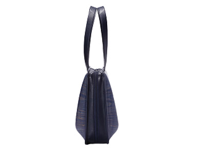 monacca-bag/Leaf indigoネイビー