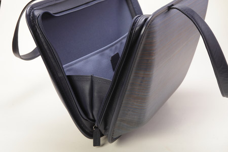 monacca-bag/Leaf indigoネイビー