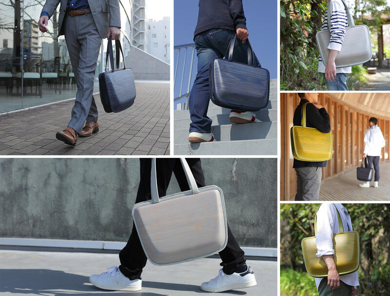 monacca-bag/Leaf indigoネイビー