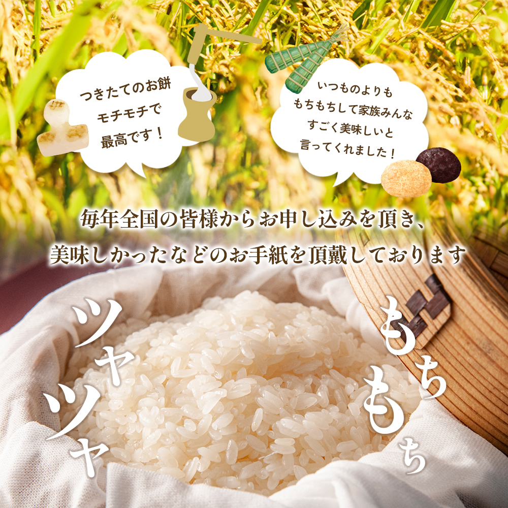 香川県東かがわ市のふるさと納税 【令和7年新米】高原さんの  もち米10kg（クレナイ）玄米 餅米 餅 お米