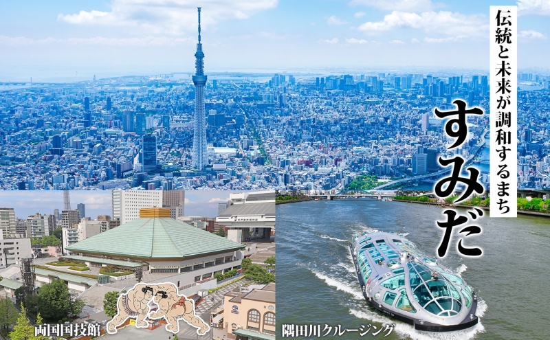 【東京ツアー】墨田区 旅行クーポン 後から選べる旅行Webカタログで使える！旅行クーポン（60,000円分）粋をめぐる、すみだ旅！ 旅行券 宿泊券 飲食券 体験サービス券