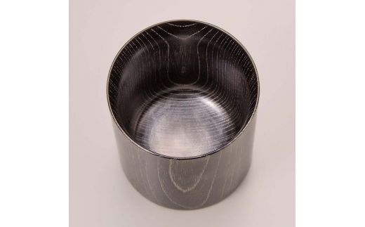 欅 Mug Cup ブラック Platinum 木箱入り 天然木 木製 マグカップ カップ 漆器 漆塗    ギフト 伝統工芸 工芸品 国産 日本製 山中木製漆器 復興 震災 コロナ 能登半島地震復興支援 北陸新幹線 F6P-0131
