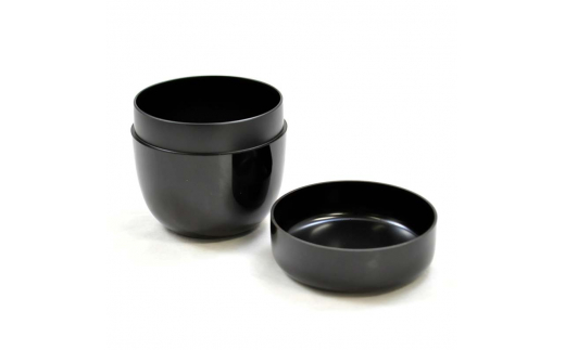 山中塗 2.4大棗 黒 切合口 木製 漆塗り 大棗 器 稽古用 普段使い 桐箱入 天然木 漆塗 山中木製漆器 伝統工芸 工芸品 国産 日本製 F6P-0907