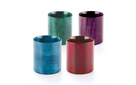 Ｍugカップ Colorful レッド SX-492 マグカップ 箱入り マグカップ 天然木 栃 木製 マグカップ コップ     伝統工芸 工芸品 国産 日本製 復興 震災 コロナ 能登半島地震復興支援 北陸新幹線 F6P-1027