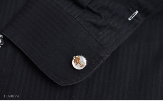 龍蒔絵 白蝶貝カフス 龍 雨龍図 白蝶貝 漆塗り 漆 蒔絵 カフス カフスボタン カフリンクス  アクセサリー ギフト 伝統工芸 工芸品 国産 日本製 うるしアート 復興 震災 コロナ 能登半島地震復興支援 北陸新幹線 F6P-1073