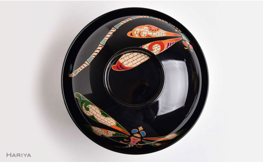 山中漆器の蒔絵 漆塗り吸い物椀 蜻蛉 トンボ 天然木 木製 欅 椀 器 吸物椀 お吸物椀 汁椀 お椀 蒔絵 漆塗り 漆器 伝統工芸 工芸品 国産 日本製   贈り物 復興 震災 コロナ 能登半島地震復興支援 北陸新幹線 F6P-1342