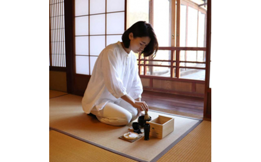 茶道具 お手前セット 喫茶箱 白木地 ナチュラル 松 SR-1165 お茶道具 一式 セット 木箱 茶椀 棗 菓子皿 茶杓 茶筅 茶筅筒 風呂敷 贈り物 ギフト F6P-0982