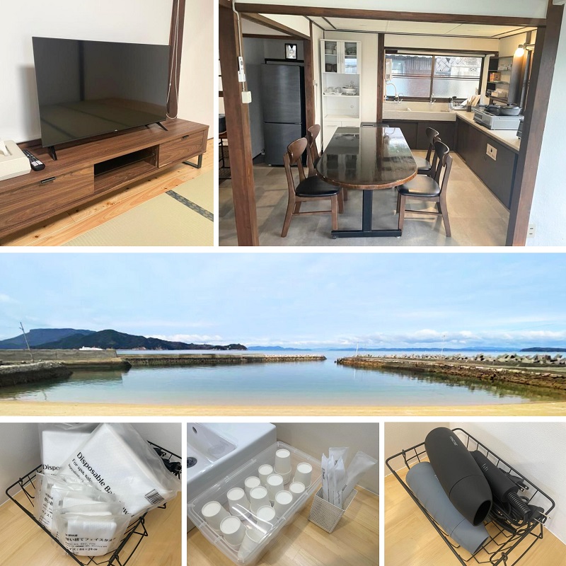 【 小豆島 】小豆島土庄町 海辺の貸切宿『SEA&SEE KOSE』1泊宿泊券（最大6名まで）〈一日一組限定〉 宿泊 チケット 貸し切り 貸切 宿 海 贅沢 非日常 香川 香川県 土庄 土庄町 