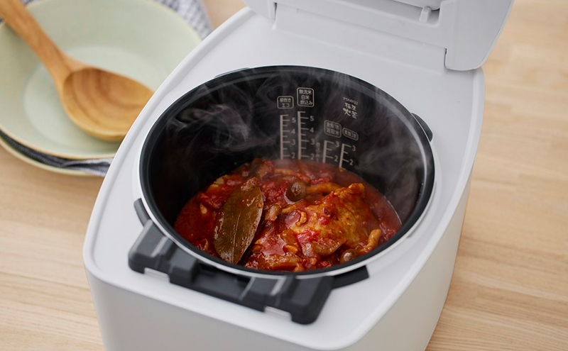 アイリスオーヤマ 炊飯器 5.5合 RC-PGA50-W ホワイト 圧力ih 圧力IH炊飯器 圧力IHジャー炊飯器 IH 圧力 自動調理 調理 銘柄炊き 炊飯 白米 米 早炊き 保温 新生活 調理家電 電化製品 家電 宮城 宮城県 大河原 大河原町