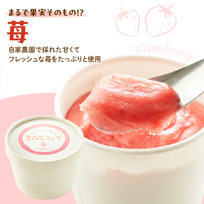 ジェラート いちご 6個 アイス アイスクリーム スイーツ お菓子 菓子 おやつ ストロベリー イチゴ  苺 兵庫県 加西市 