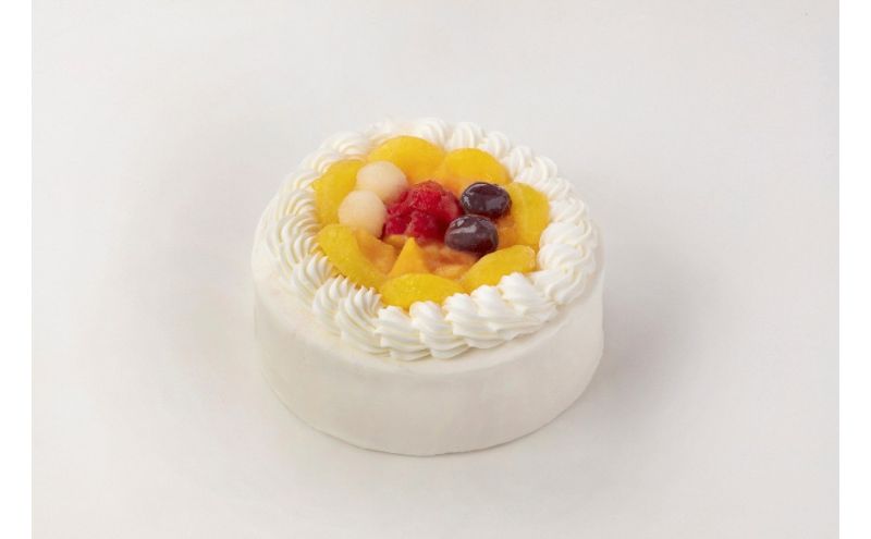 【新潟県十日町市】すこやかフルーツケーキ/5号(直径約15cm)(特定原材料不使用) | 十日町すこやかファクトリー