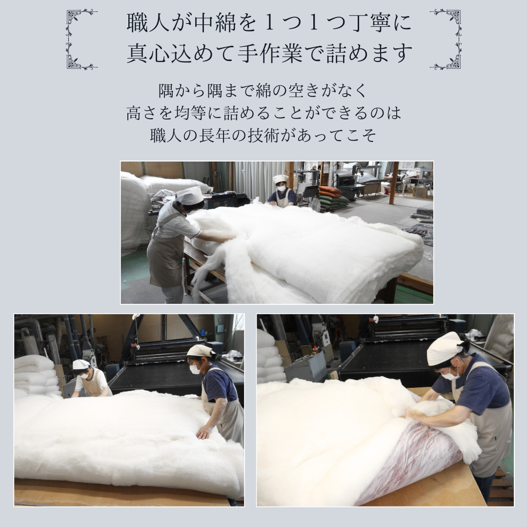 ワタセの手作り座布団和柄の枠5枚組〔藍三昧刺し子〕【CW65W】
