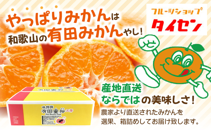 ZJ6097_果物ランキング1位獲得！ 総合ランキング6位獲得！TVで紹介されました！リピーター続出 みかん 温州みかん フルーツ 果物 柑橘 果実 甘味 酸味 ジューシー 人気 国産 食べ物 産地直送 和歌山県 湯浅町 送料無料 家庭用 和歌山 有田みかん 約5kg (SS、Sサイズ) 湯浅町