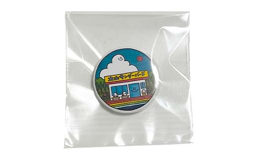 舞洲工場見学記念　缶バッジ　ポストカード フンデルトヴァッサーのゴミ焼却場「舞洲工場」を見学！大阪の名