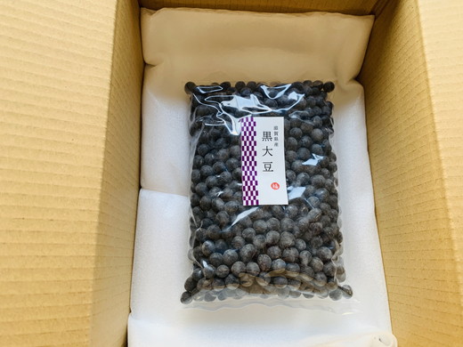 【令和7年12月25日頃より発送】令和7年産　黒豆【500g】【AB54W】