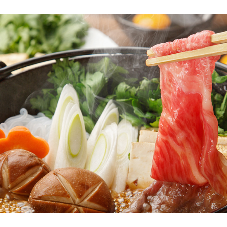 茨城県が誇る銘柄牛 常陸牛 ロース肉(すき焼き用) 肉質4～5等級 800g(5～6人前)【茨城県共通返礼品】(BZ003)