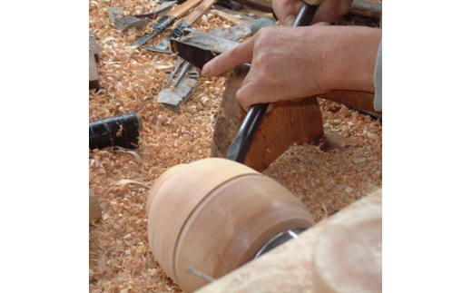 ＜国産品 山中塗＞ 欅3．8布袋汁椀（赤摺）　 復興　震災　コロナ【能登半島地震復興支援】 北陸新幹線 F6P-1668