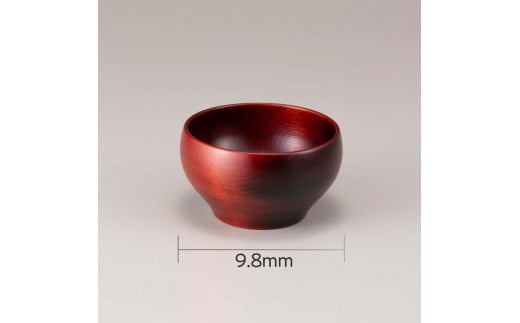 三つ組　桜〇椀　赤 復興　震災　コロナ【能登半島地震復興支援】 北陸新幹線 F6P-1673