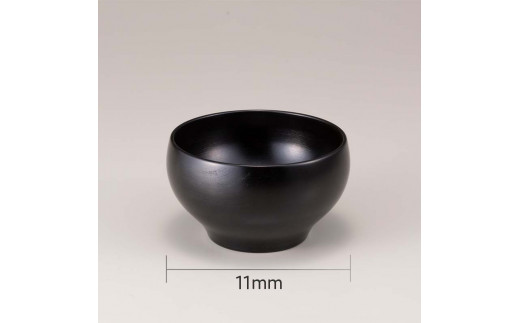 三つ組　桜〇椀　黒 復興　震災　コロナ【能登半島地震復興支援】 北陸新幹線 F6P-1674