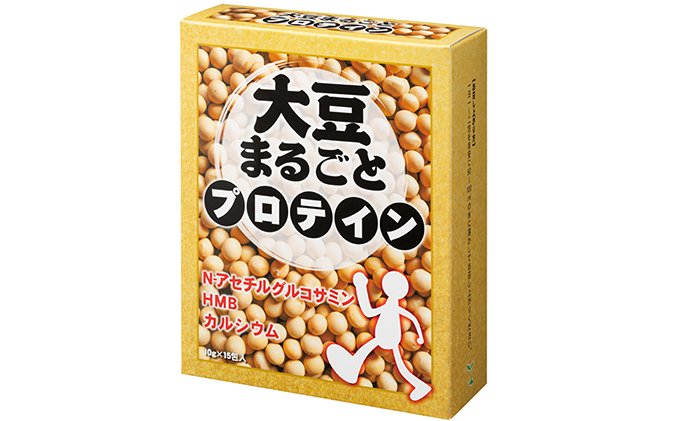 大豆 まるごと プロテイン ( スティック タイプ ) 健康食品 甘さ控め 