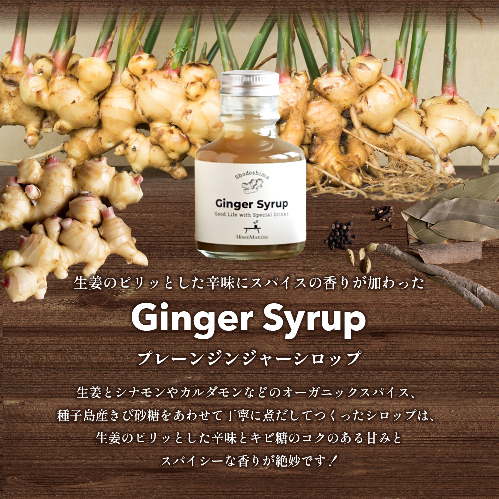 予約商品【 小豆島 】小豆島ジンジャー&ダイダイレモンシロップ3本セット ミニ お試し 飲料 飲み物 ドリンク シロップ ギフト 贈り物 香川 香川県 土庄 土庄町