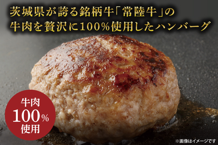 常陸牛100％ vs 常陸牛入りハンバーグの食べ比べセット（10個入り）【牛肉 国産牛 黒毛和牛 和牛 国産黒毛和牛 ブランド牛肉 ブランド牛 お肉 A4ランク A5ランク 鹿嶋市 鹿嶋 茨城県】 (KCW-11)