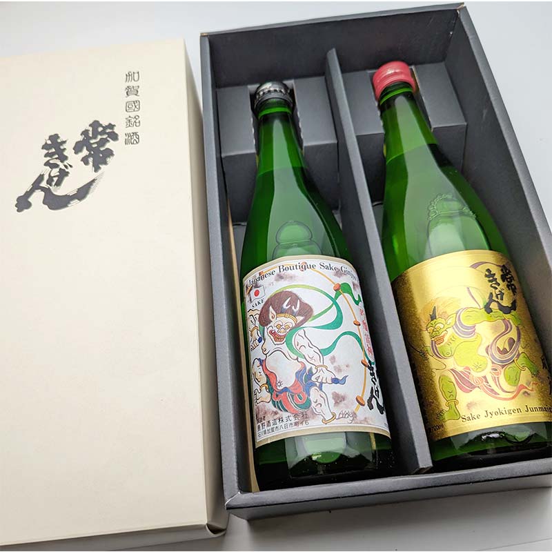 常きげん 純米吟醸 風神・吟醸 雷神 720ml×2本セット ギフトセット