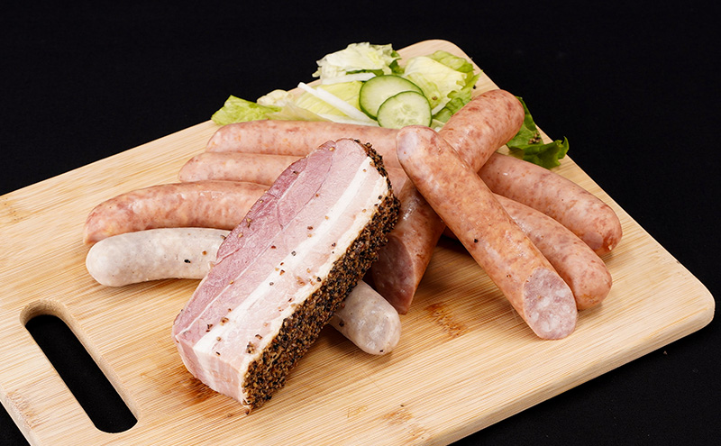 ドイツの森 人気の4種 ソーセージ セット 岡山 肉 加工品 / 岡山県赤磐