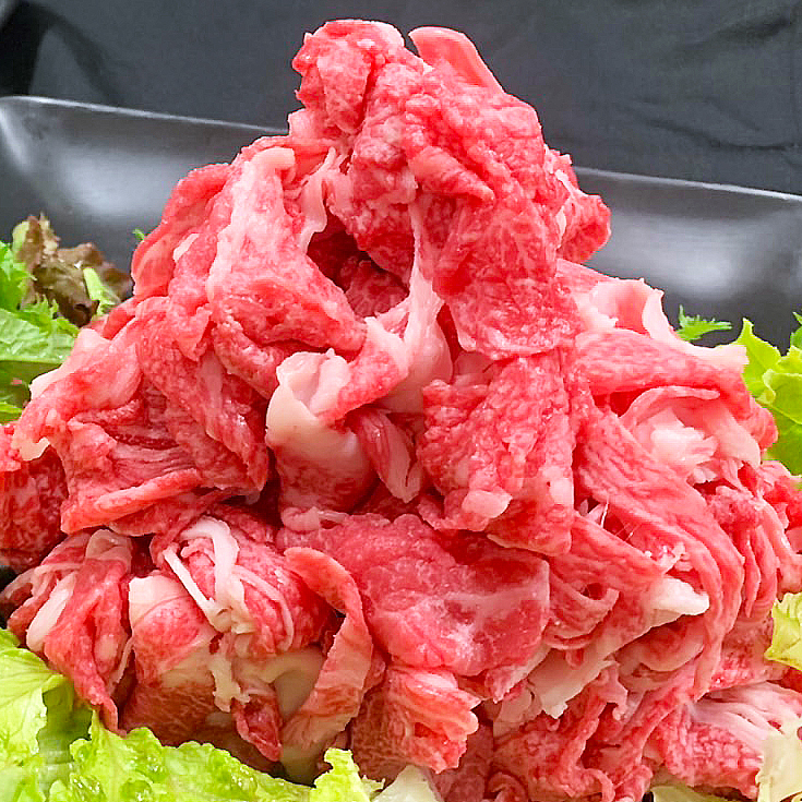 近江牛　切り落とし【1.6kg（800ｇ×2パック）】【K036W】