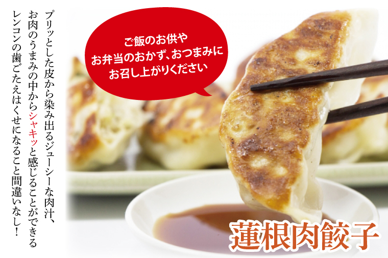 【先行予約】【セット販売】太助レンコン&蓮根肉餃子のおばけん 【4kg&40粒】【野菜 ギョーザ れんこん しゃきしゃき おいしい 食べきり 茨城県 鹿嶋市】（KBU-6）