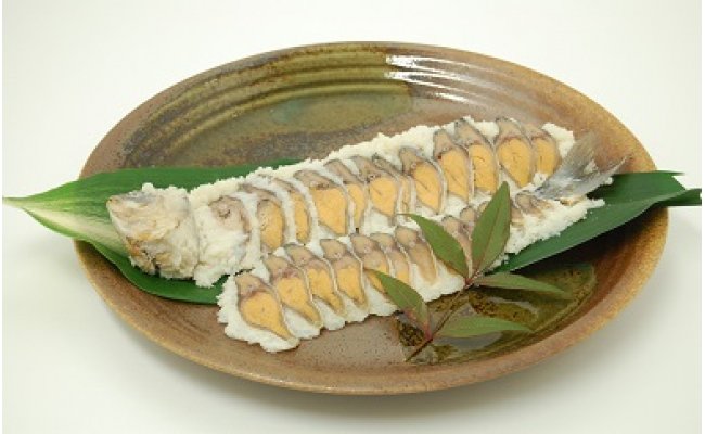 近江本にごろ　ふなずし　大スライス　【380ｇ×1尾（スライス）】【AD04W】