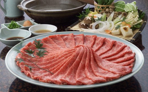近江三元豚のつゆしゃぶと[4等級以上]近江牛しゃぶしゃぶの食べ比べセット[2人前][E016U]