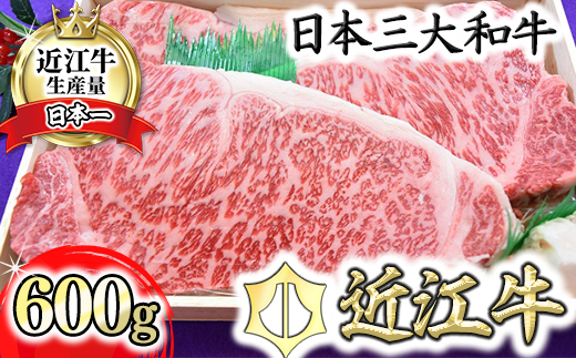 【年内発送】極上近江牛サーロインステーキ【600ｇ（200ｇ×3枚）】【AG01W】